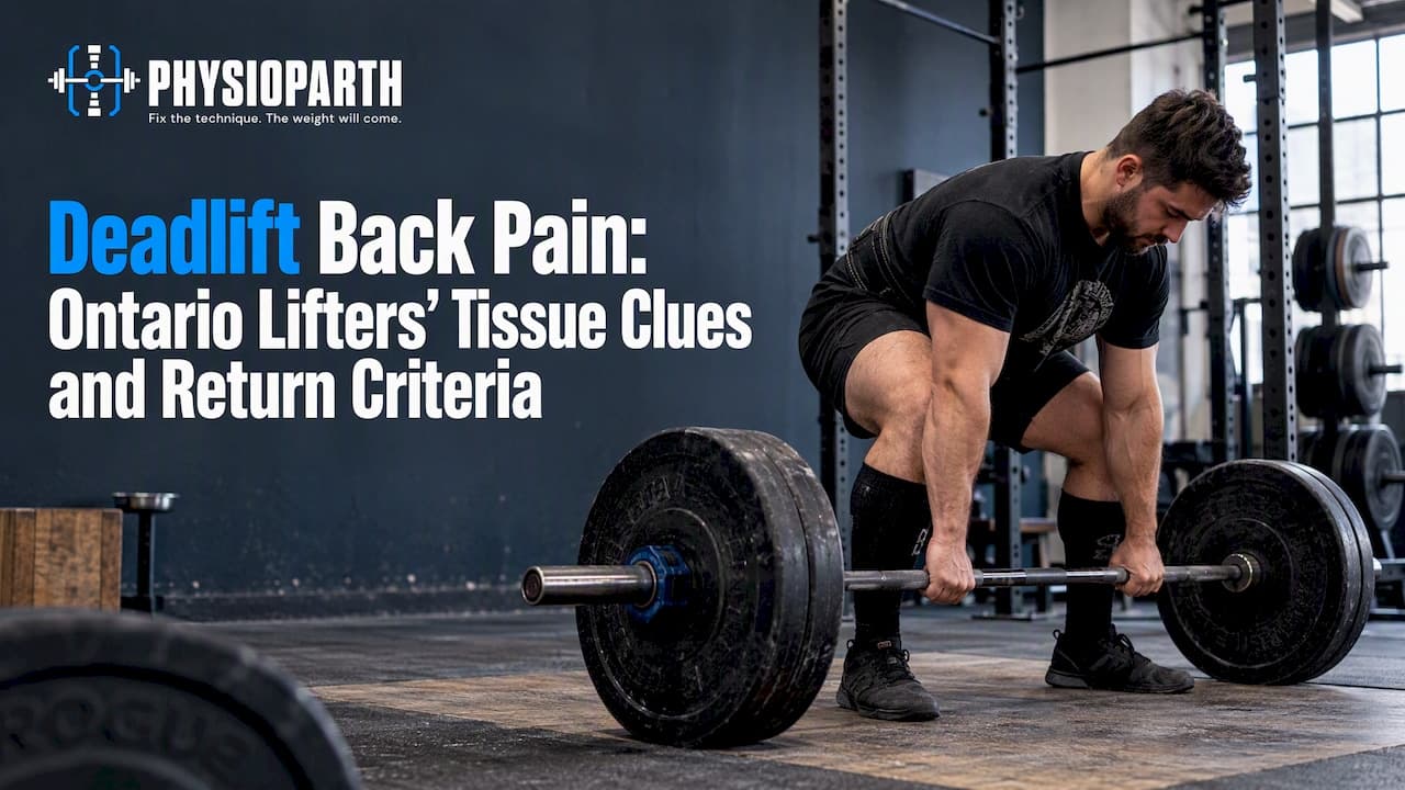 Deadlift Back Pain: Ontario Lifters’ Tissue Clues and Return Criteria