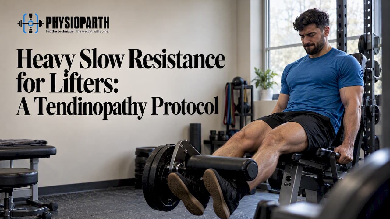 Heavy Slow Resistance for Lifters: A Tendinopathy Protocol
