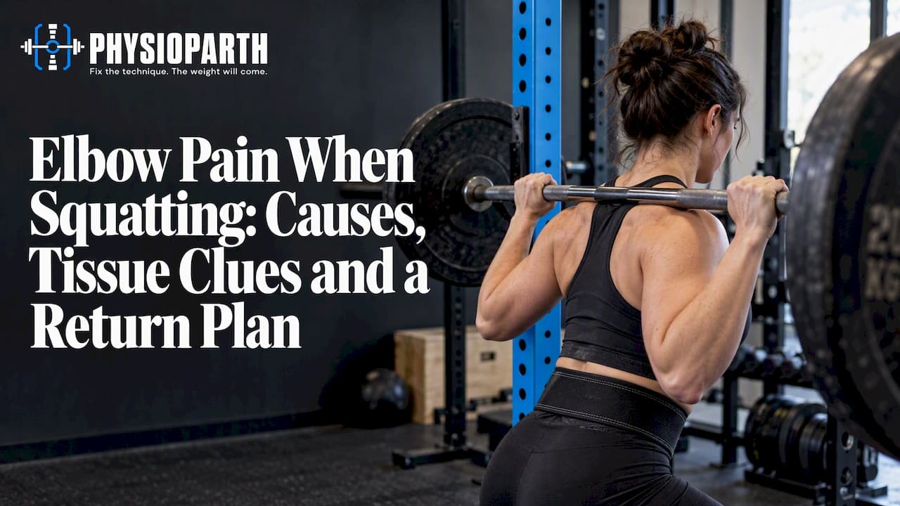 Elbow Pain When Squatting: Causes, Tissue Clues and a Return Plan